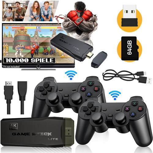 Retro hdmi video game console - game,