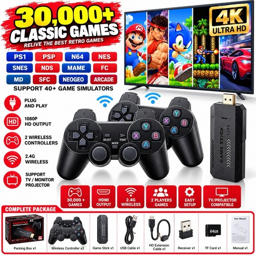 Retro game stick 000 - x2,