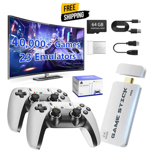 M15 game stick retro - 4k, tv