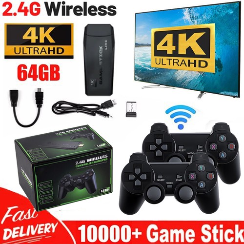 Retro game console plug play - retro,